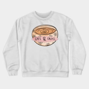 Coffee & Chill Cute Coffee Dates Have a Cup of Coffee in the Morning with Hugs Perfect Gift for Coffee Lovers Latte Espresso Mocha Cafe Caffeine Drinks I Love Coffee Crewneck Sweatshirt